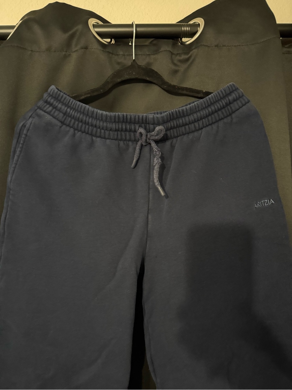 Aritzia Men's Navy Drawcord Sweatpants